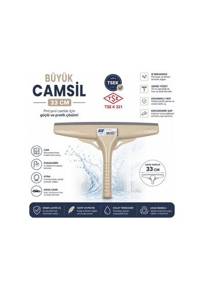 Lexroo Büyük Cam Sil 33 Cm