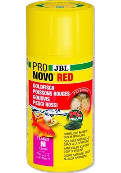 Jbl Pro Novo Red Flakes Medium 180 Gr Kutu Yem