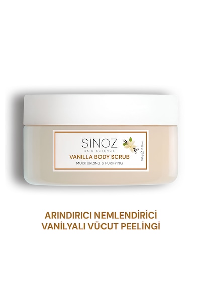 Sinoz Vanilya Arındırıcı Ve Nemlendirici Vücut Peelingi 300 G
