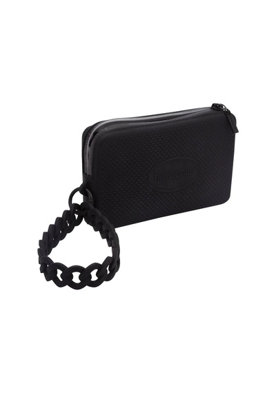 Mini Bag Chain Siyah Plaj Çantası Siyah