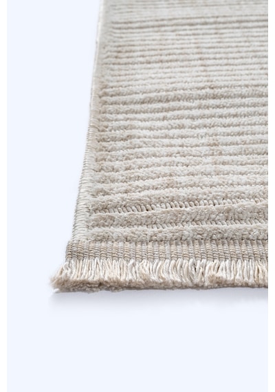 Yalın Microfiber Bukle Dokuma Halı Antre Hol Kesme Halı Yolluk 5771 Krem Krem Krem