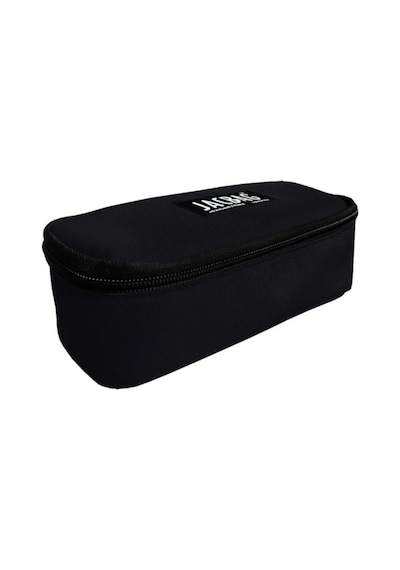 Oval Pencil Case-oval Tip Geniş Iç Hacimli Siyah Kalem Kutusu Kalemlik Siyah