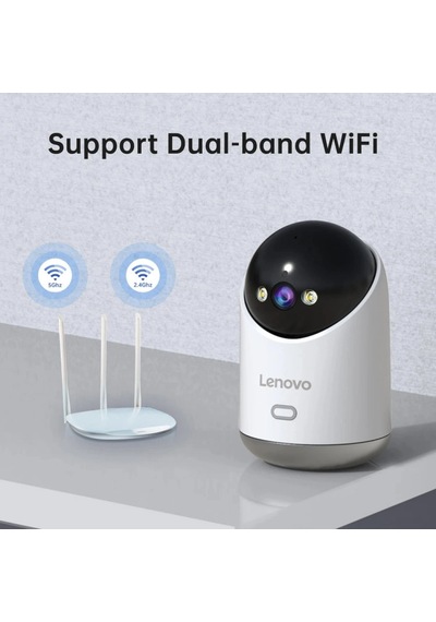 Lenovo C35 3mp Hd Wifi Kamera - Otomatik Takip Özellikli Akıllı İç Mekan Bebek Kamerası Diğer