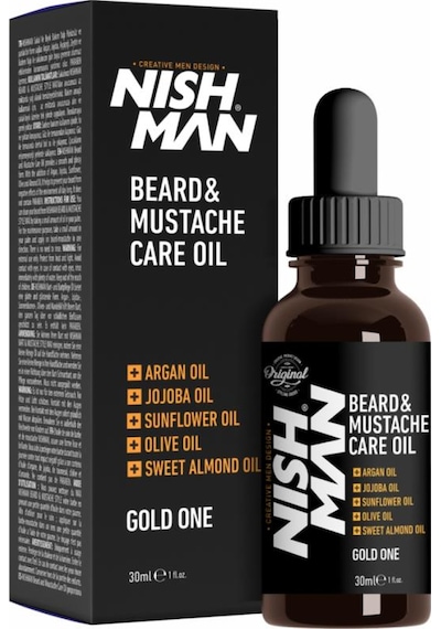 Nish Man Beard & Mustache Care Oil 30 ML