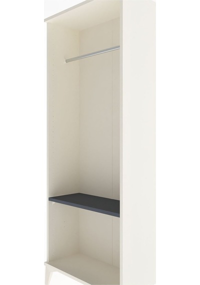 Arges Dolap Tek Raflı Kapaklı Tek Askılı 60x30x163 Aytaşı-antrasit Aytası Arges Dolap Tek Raflı Kapaklı Tek Askılı 60x30x163 Aytaşı-antrasit Aytası