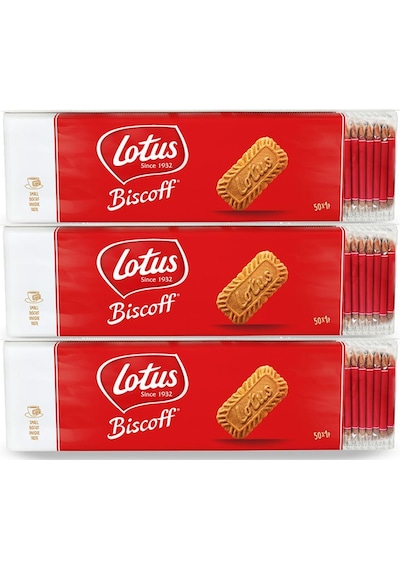 Biscoff Mini Bisküvi 50 6,25 G Karamelizer 3'lü Set