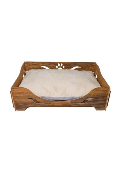 Allday Ahşap Kedi Yatağı 35-45-6cm