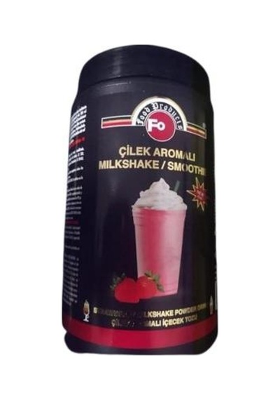 Fo Çilek Aromalı Milkshake Içecek Tozu 1 Kg