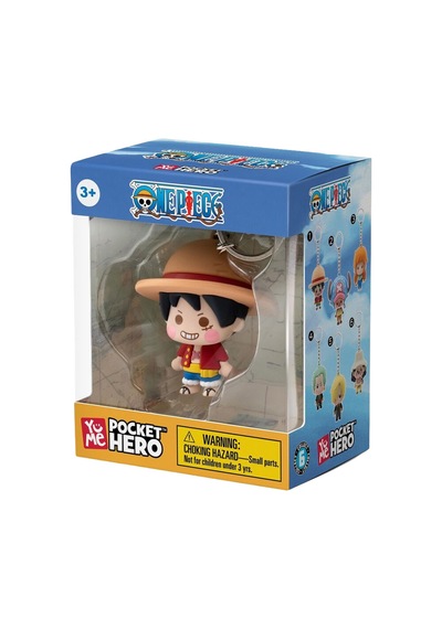 Yume Toys One Piece Pocket Hero Chibi Serisi Anahtarlık Luffy 11920