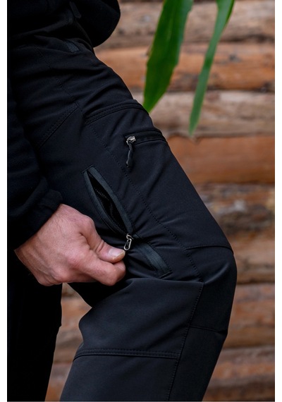 Luo Camp Air Dry Performans Outdoor Pant. Siyah