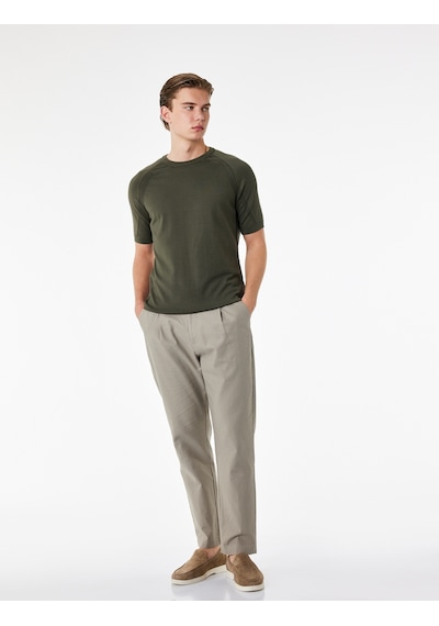 Koton Regular Fit Beli Lastikli Düğmeli Düz Paça Keten Karışımlı Chino Yazlık Pantolon Gri 6sam40003hw Koton Regular Fit Beli Lastikli Düğmeli Düz Paça Keten Karışımlı Chino Yazlık Pantolon Gri 6sam40003hw