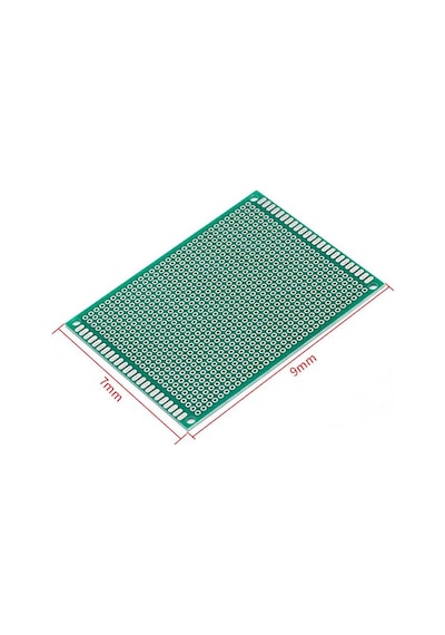 7X9Cm 26X31 Proto Pcb Pertenaks Prototip Deney Fr4 Delikli Plaket