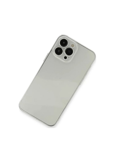 Newface  Apple  Uyumlu iPhone 13 Pro Kılıf Fly Lens Silikon - Şeffaf
