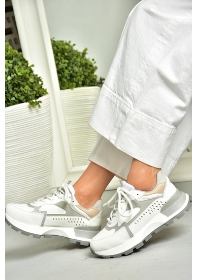 Fox Shoes S312212809 Beyaz Spor Ayakkabı Sneakers Beyaz