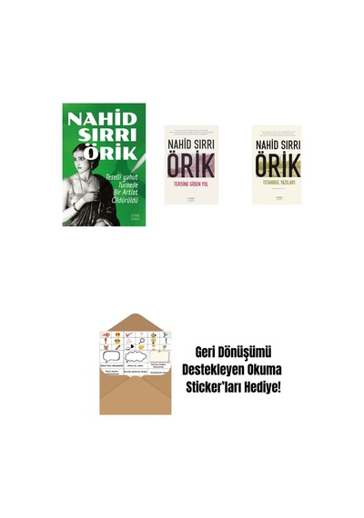 Teselli Yahut Turnede Bir Artist Öldürüldü + Tersine Giden Yol + İstanbul Yazıları + Okuma Sticker'ları