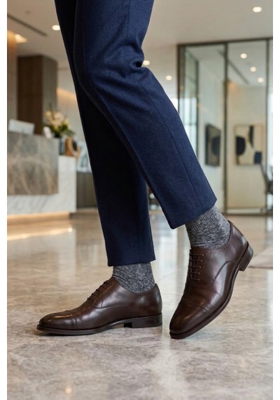 Socketta 3'lü Antrasit Melanj Erkek Business Pamuk Dikişsiz Esnek Soket Çorap - Premium Antrasit Melanj Socketta 3'lü Antrasit Melanj Erkek Business Pamuk Dikişsiz Esnek Soket Çorap - Premium Antrasit Melanj
