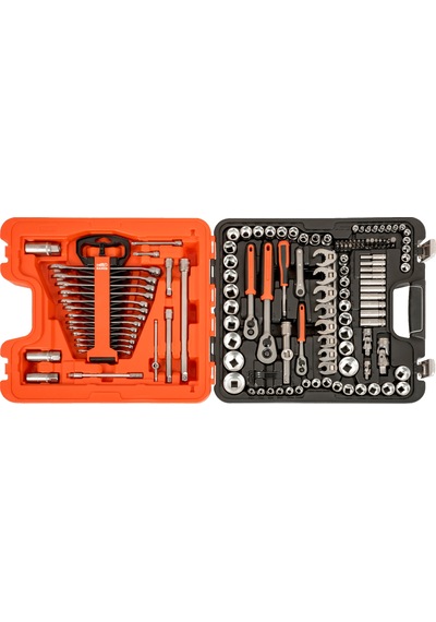 Bahco S138 Lokma ve Anahtar Seti 1/4" 3/8" 1/2" 138 Parça