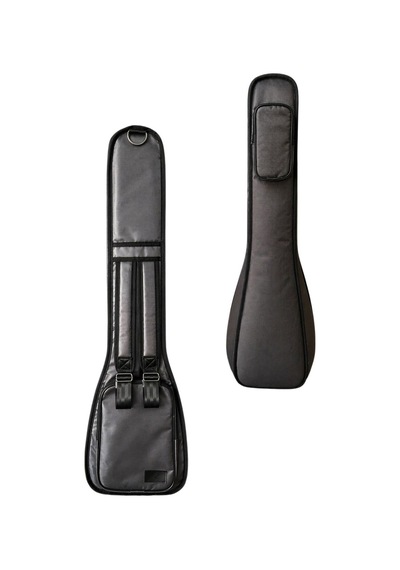 Bağlama Çantası 1900 Denye Gri Su Geçirmez Pedli Soft Case Kısa Sap Saz Kılıfı