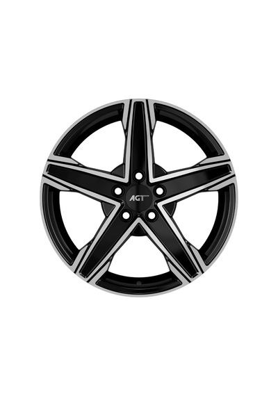 Agt Wheels 16 İnç 5 114.3 Et35 Siyah Jant Takımı J-4581