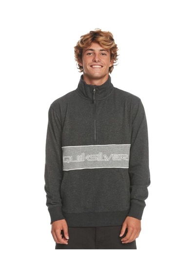 Quiksilver Bold Omni Erkek Sweatshirt-24330 Füme/gri