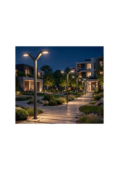 Ack Ag44-09302 Spica Alüminyum Led Bahçe Aydinlatma Diregi