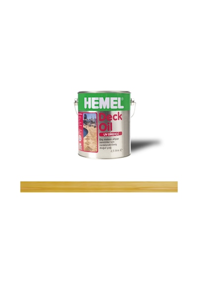 Hemel Deck Oil Antique Pine Antik Çam Dek Yağı 2,5 Lt
