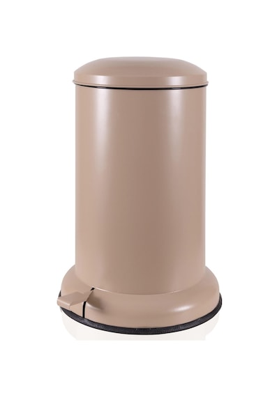 The Mia Metal Pedallı Çöp Kovası Mocha 30 Lt Kahverengi