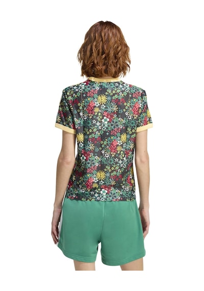 Kd5560-k Adidas 3s Tee Slım Kadın T-shirt Yeşil Kd5560-k Yeşil