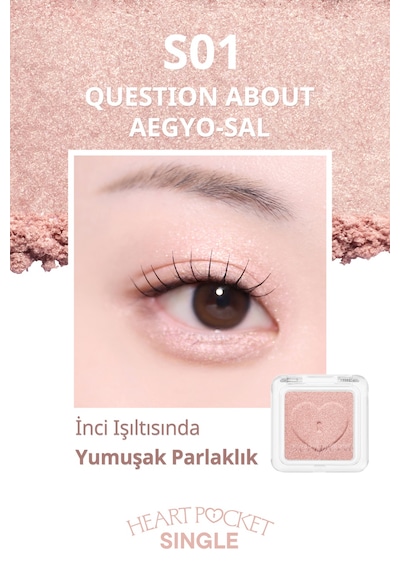 Peripera Heart Pocket Single S01 Question About Aegyo-sal
