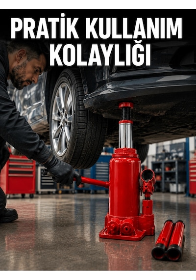 Sağlam Taban Yapılı Güvenilir Hidrolik Şişe Kriko