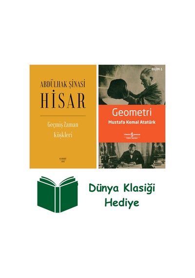 Geçmiş Zaman Köşkleri Ciltli + Geometri + Dünya Klasiği Hediye