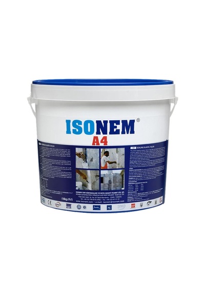 Isonem A4 Polimer Esaslı Dolgu Ve Tamir Mastiği 5 Kg Gri Gri Gri