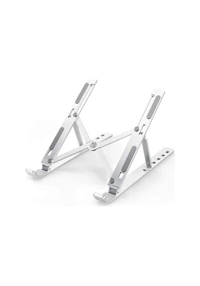 Ayarlanabilir Laptop Yükseltici Stand, Metal Tasarım, Tüm Modellerle Uyumlu