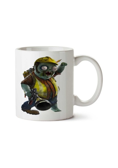 Plants-vs-zombies-garden-warfare-png-pic İki Tarafı Baskılı Kupa Bardak Çok Renkli