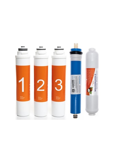 Waterlife Cihazı Uyumlu Tak Çevir 5Li Filtre Seti.Vontron Membran