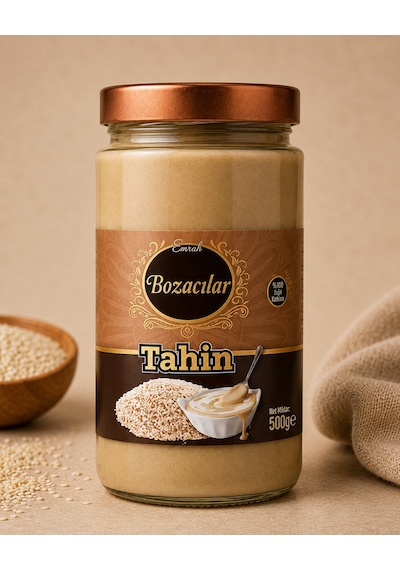 E.Bozacılar %100 Yerli  Tahin 500 G