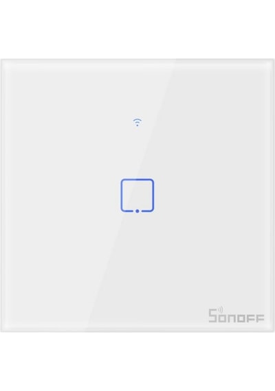 Sonoff T0Eu1C Tek Kanal. Wifi Akıllı Ev Işık Anahtarları