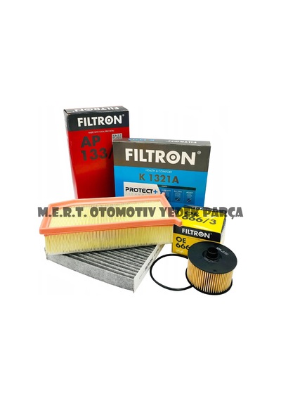 Clio 4 Tce 0.9 Benzinli Filtron Filtre Bakım Seti