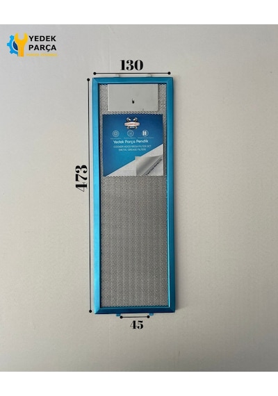 Maximus Uyumlu En 20,5 Boy 48 Cm - 13 Aspiratör Filtresi Takımı