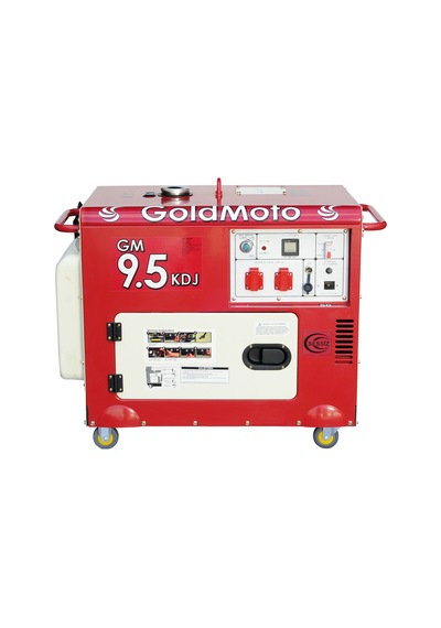 Goldmoto GM9.5KDJ 8.7KVA Monofaze Marşlı Kabinli Dizel Jeneratör