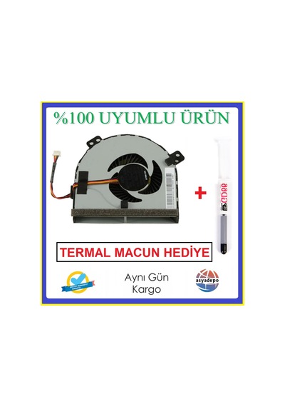 Lenovo Uyumlu Z500 Z510 P500 Fan Cpu İşlemci Fanı Lenovo Uyumlu Z500 Z510 P500 Fan Cpu İşlemci Fanı