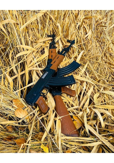 Ak-47 Kalaşnikof Plastik Maket Silah