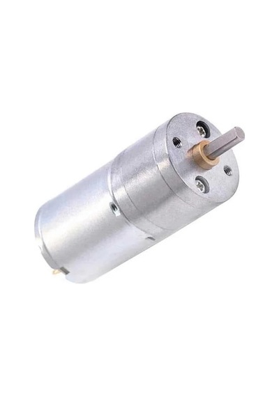 25mm 12 Rpm Redüktörlü Dc Motor