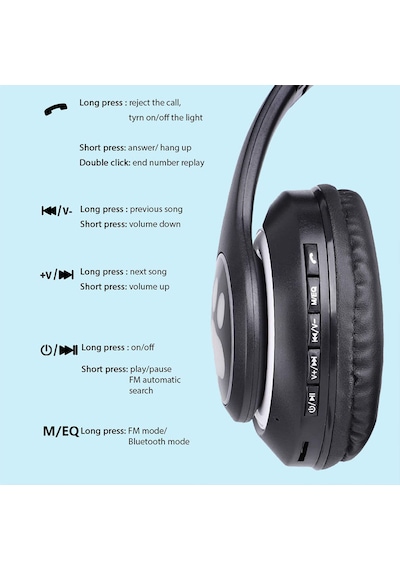 STN28 Vilya Bluetooth Kedi Kulaküstü Kulaklık