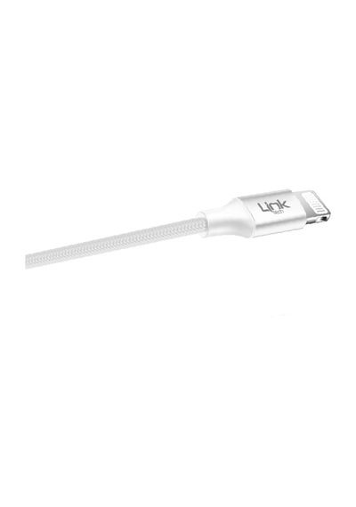 Linktech A587 Apple iPhone UyumluLightning - 3.5mm AUX Kablo 1mt Beyaz