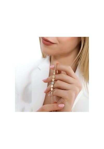 Altın Nazar Bileklik BL0014 Sarı Altın