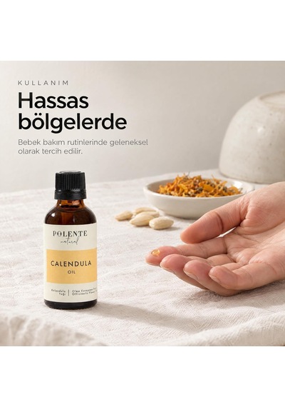 Kalendula Yağı - Aynı Sefa Yağı, Doğal Bakım Yağı, 50 Ml Diğer