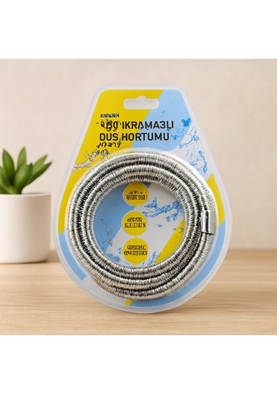150 Cm Metal Duş Hortumu 360 Döner Çr