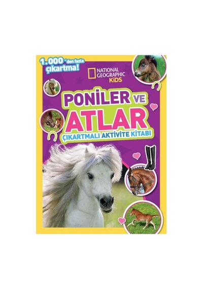 National Geographic Kids Midilliler Ve Atlar Çıkartmalı Faaliyet Kitabı Sku: Zeusstk33c2125952