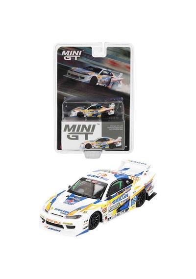 1:64 Nissan Lb-super Silhouette S15 Sılvıa 2023 Formula Drift Japan Diecast Model Araba Mgt0 Çok Renkli